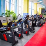 Занятия йогой, фитнесом в спортзале Мега Фитнес Краснодар