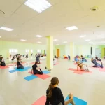 Занятия йогой, фитнесом в спортзале МетроFitness Челябинск
