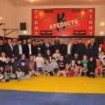 Занятия йогой, фитнесом в спортзале МФК Крепость Москва