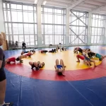 Занятия йогой, фитнесом в спортзале МГФСО Спартак Москва Балашиха