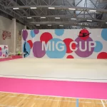 Занятия йогой, фитнесом в спортзале Миг Москва