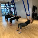 Занятия йогой, фитнесом в спортзале Moscow1yoga Москва