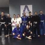 Занятия йогой, фитнесом в спортзале Moscow Jiu-Jitsu Москва