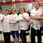 Занятия йогой, фитнесом в спортзале Московское долголетие Москва