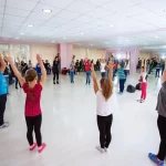 Занятия йогой, фитнесом в спортзале Mti Dance School Мурманск