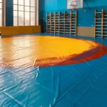 Занятия йогой, фитнесом в спортзале МУ Спортивная школа олимпийского резерва № 17 г. Ярославля по борьбе самбо, зал борьбы Ярославль
