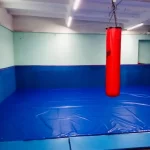 Занятия йогой, фитнесом в спортзале МУ Спортивная школа олимпийского резерва № 17 г. Ярославля по борьбе самбо, зал борьбы Ярославль