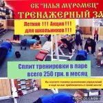 Занятия йогой, фитнесом в спортзале Муромец Томск