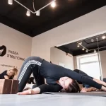 Занятия йогой, фитнесом в спортзале Mysoulstretching Москва