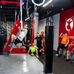 Занятия йогой, фитнесом в спортзале Ниндзя Москва