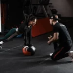 Занятия йогой, фитнесом в спортзале Ninjafit Москва