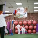 Занятия йогой, фитнесом в спортзале Нунчи Москва