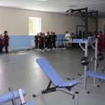 Занятия йогой, фитнесом в спортзале Олимпиец Уфа