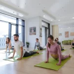 Занятия йогой, фитнесом в спортзале Om Yoga Studio Москва