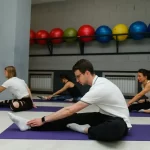 Занятия йогой, фитнесом в спортзале Паллада Санкт-Петербург