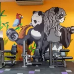 Занятия йогой, фитнесом в спортзале Panda_Jump_ Владимир