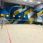 Занятия йогой, фитнесом в спортзале Panda Volley Hall Москва