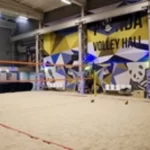 Занятия йогой, фитнесом в спортзале Panda Volley Hall Москва