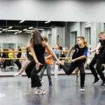 Занятия йогой, фитнесом в спортзале Perspectiva Dance, танцевальный центр Воронеж