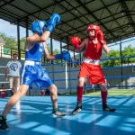 Занятия йогой, фитнесом в спортзале Первая перчатка Москва