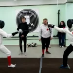 Занятия йогой, фитнесом в спортзале Первая школа фехтования Чебоксары