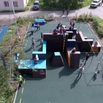 Занятия йогой, фитнесом в спортзале Площадка для паркура Москва