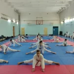 Занятия йогой, фитнесом в спортзале Прайд Казань