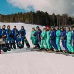 Занятия йогой, фитнесом в спортзале Progressive School — школа сноуборда и горных лыж Красногорск