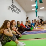 Занятия йогой, фитнесом в спортзале Proskura yoga Краснодар