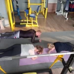 Занятия йогой, фитнесом в спортзале RED Слободской