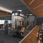 Занятия йогой, фитнесом в спортзале Ривьера Калининград