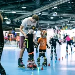 Занятия йогой, фитнесом в спортзале Роллершкола RollerSchool.ru Москва