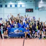Занятия йогой, фитнесом в спортзале RusVolley Москва