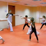 Занятия йогой, фитнесом в спортзале Samurai Москва