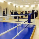 Занятия йогой, фитнесом в спортзале СДЮСШОР по боксу Пенза