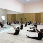 Занятия йогой, фитнесом в спортзале Секция эстетической гимнастики для девочек Барнаул