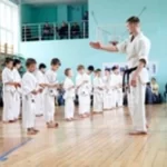 Занятия йогой, фитнесом в спортзале Секция карате для детей Гатчина