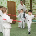 Занятия йогой, фитнесом в спортзале Секция карате для детей Гатчина