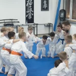 Занятия йогой, фитнесом в спортзале Секция карате для детей Гатчина