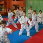 Занятия йогой, фитнесом в спортзале Секция карате для детей Гатчина