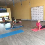 Занятия йогой, фитнесом в спортзале Шейпинг клуб Очарование Москва