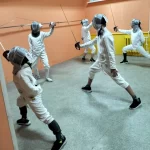 Занятия йогой, фитнесом в спортзале Школа фехтования Юность Москва