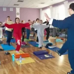 Занятия йогой, фитнесом в спортзале Школа Мастера Ван Лина Москва