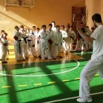 Занятия йогой, фитнесом в спортзале Школа олимпийского каратэ Амарок Семилуки