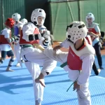 Занятия йогой, фитнесом в спортзале Школа Олимпийского Тхэквондо ВТ Химки