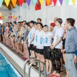 Занятия йогой, фитнесом в спортзале Школа плавания Mevis Москва
