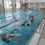 Занятия йогой, фитнесом в спортзале Школа плавания Mevis Москва
