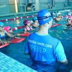 Занятия йогой, фитнесом в спортзале Школа плавания Москва