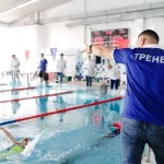 Занятия йогой, фитнесом в спортзале Школа плавания Шторм Москва