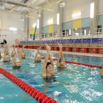 Занятия йогой, фитнесом в спортзале Школа плавания Золотые Рыбки Москва